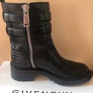 Givenchy ankle Moto boots .